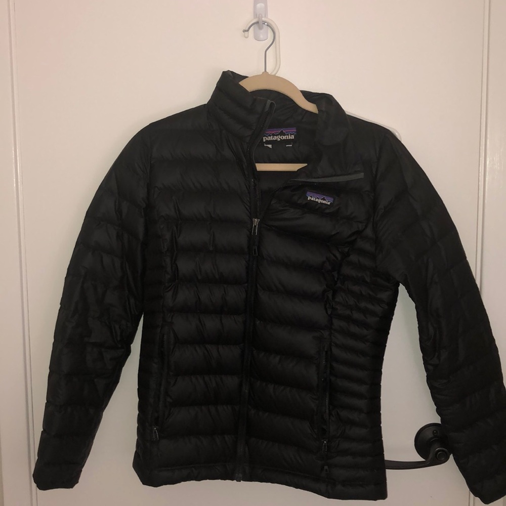 Black Patagonia Puffer Jacket - XS